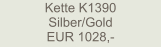 Kette K1390 Silber/Gold EUR 1028,-